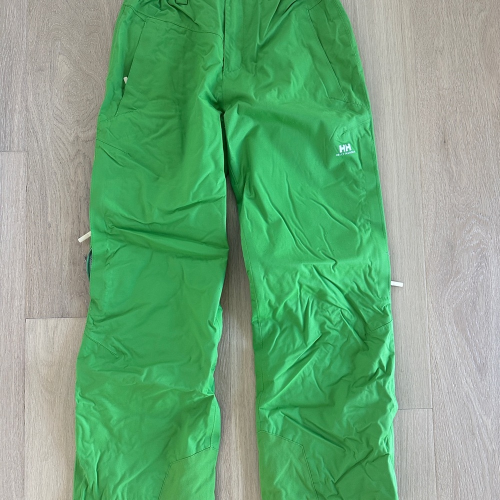 Helly Hansen Green Snow Pants